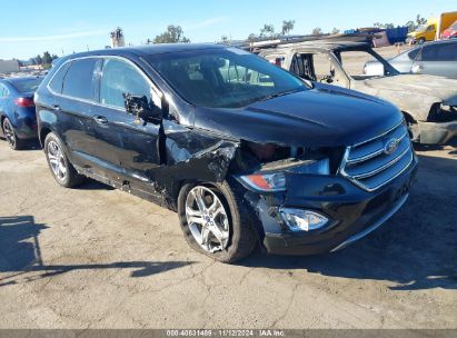 Lot #2995301138 2018 FORD EDGE TITANIUM