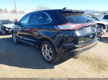 Lot #2995301138 2018 FORD EDGE TITANIUM