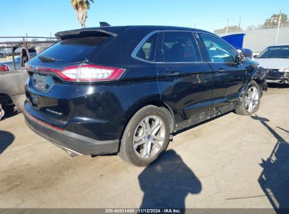 Lot #2995301138 2018 FORD EDGE TITANIUM