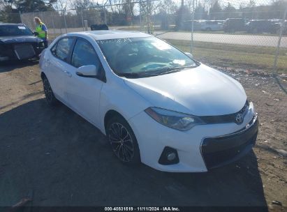 Lot #3034472690 2015 TOYOTA COROLLA S PLUS