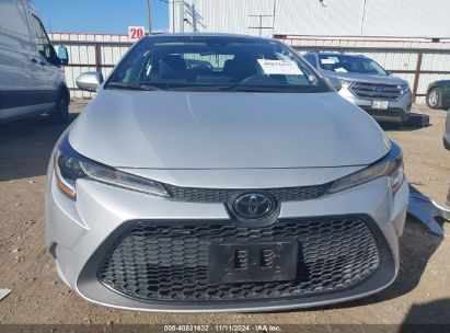 Lot #2990352605 2022 TOYOTA COROLLA LE