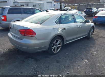 Lot #3007846204 2013 VOLKSWAGEN PASSAT 2.0L TDI SE