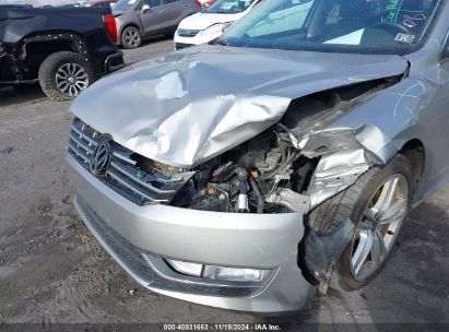 Lot #3007846204 2013 VOLKSWAGEN PASSAT 2.0L TDI SE