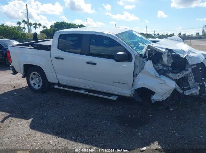 Lot #3035072764 2021 CHEVROLET COLORADO 2WD  SHORT BOX WT