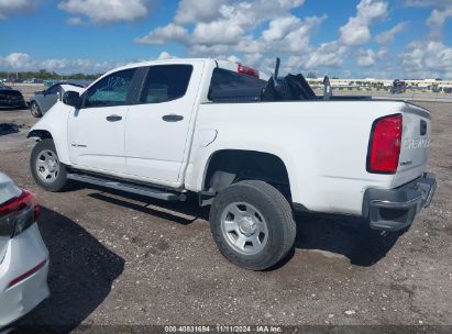 Lot #3035072764 2021 CHEVROLET COLORADO 2WD  SHORT BOX WT