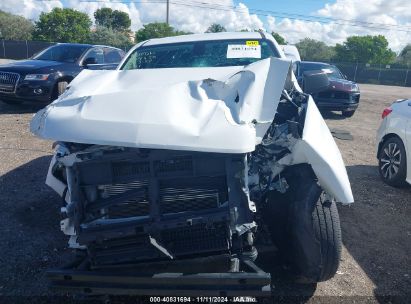 Lot #3035072764 2021 CHEVROLET COLORADO 2WD  SHORT BOX WT