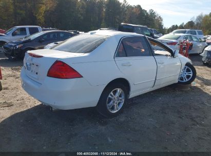 Lot #3035072751 2007 HONDA ACCORD 3.0 EX