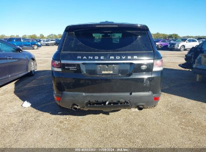 Lot #2997780760 2014 LAND ROVER RANGE ROVER SPORT 3.0L V6 SUPERCHARGED HSE