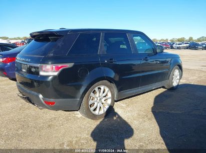 Lot #2997780760 2014 LAND ROVER RANGE ROVER SPORT 3.0L V6 SUPERCHARGED HSE