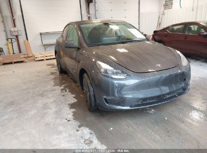 Lot #3035072646 2024 TESLA MODEL Y LONG RANGE DUAL MOTOR ALL-WHEEL DRIVE/RWD