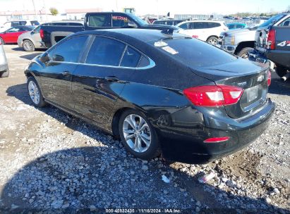 Lot #3035083473 2019 CHEVROLET CRUZE LT