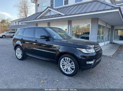 Lot #3056069325 2014 LAND ROVER RANGE ROVER SPORT 5.0L V8 SUPERCHARGED