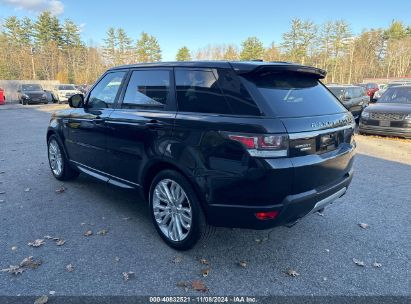 Lot #3056069325 2014 LAND ROVER RANGE ROVER SPORT 5.0L V8 SUPERCHARGED