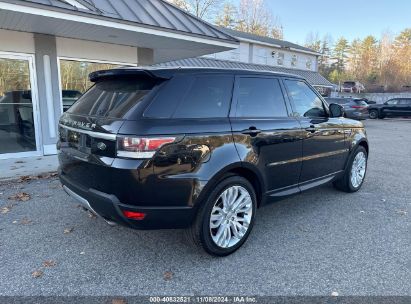 Lot #3056069325 2014 LAND ROVER RANGE ROVER SPORT 5.0L V8 SUPERCHARGED