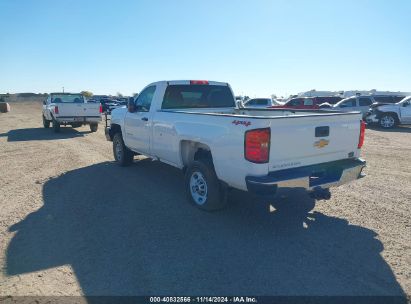 Lot #3037529468 2018 CHEVROLET SILVERADO 2500HD WT