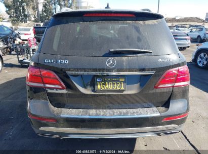 Lot #3051079730 2016 MERCEDES-BENZ GLE 350