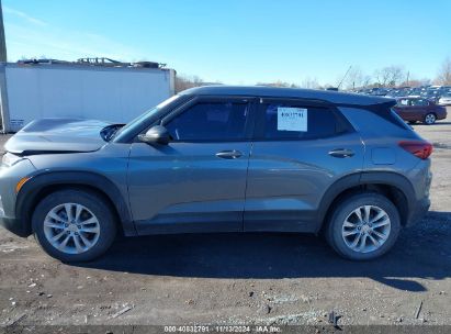 Lot #2992834951 2021 CHEVROLET TRAILBLAZER AWD LS