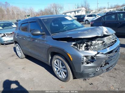 Lot #2992834951 2021 CHEVROLET TRAILBLAZER AWD LS