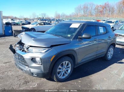 Lot #2992834951 2021 CHEVROLET TRAILBLAZER AWD LS