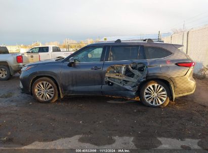 Lot #3035089307 2022 TOYOTA HIGHLANDER PLATINUM