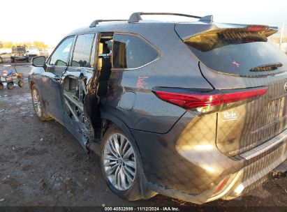 Lot #3035089307 2022 TOYOTA HIGHLANDER PLATINUM