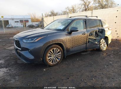 Lot #3035089307 2022 TOYOTA HIGHLANDER PLATINUM