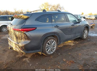 Lot #3035089307 2022 TOYOTA HIGHLANDER PLATINUM