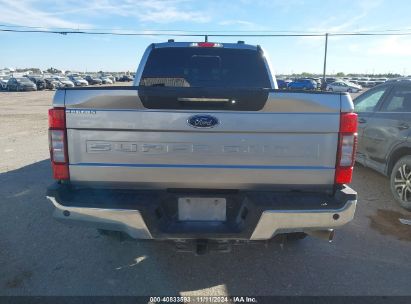 Lot #2990352592 2021 FORD F-250 LARIAT