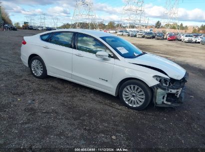 Lot #2992815850 2014 FORD FUSION HYBRID SE