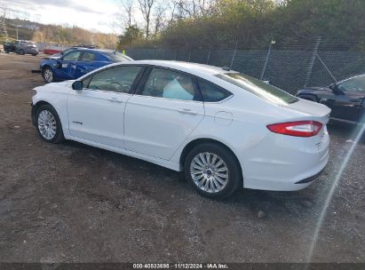 Lot #2992815850 2014 FORD FUSION HYBRID SE