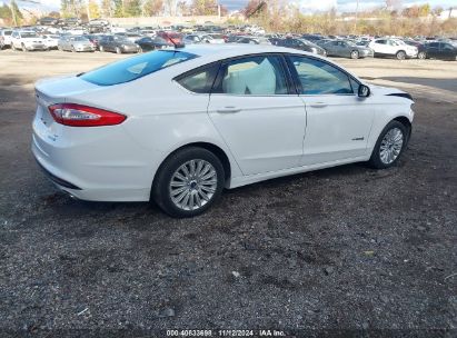 Lot #2992815850 2014 FORD FUSION HYBRID SE