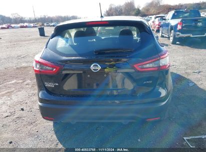 Lot #2995294210 2021 NISSAN ROGUE SPORT S AWD XTRONIC CVT