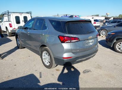 Lot #3035083644 2024 CHEVROLET EQUINOX FWD LT