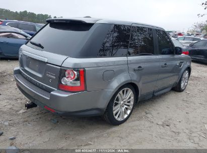 Lot #3037544189 2011 LAND ROVER RANGE ROVER SPORT HSE