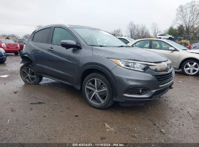 Lot #3034053555 2021 HONDA HR-V AWD EX