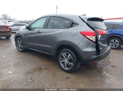 Lot #3034053555 2021 HONDA HR-V AWD EX