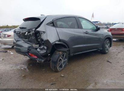 Lot #3034053555 2021 HONDA HR-V AWD EX