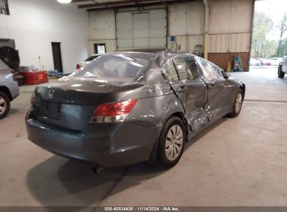 Lot #3035072583 2010 HONDA ACCORD 2.4 LX