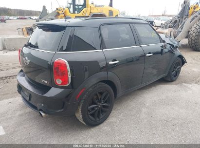 Lot #3025488108 2012 MINI COOPER S COUNTRYMAN