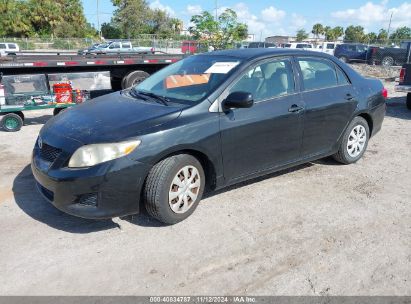 Lot #3035072568 2010 TOYOTA COROLLA LE