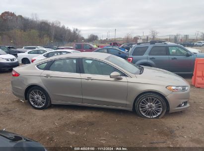 Lot #3035083631 2016 FORD FUSION SE