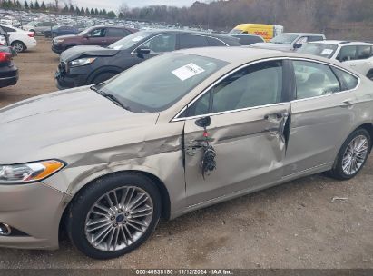 Lot #3035083631 2016 FORD FUSION SE