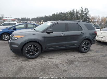 Lot #2995301103 2015 FORD EXPLORER SPORT