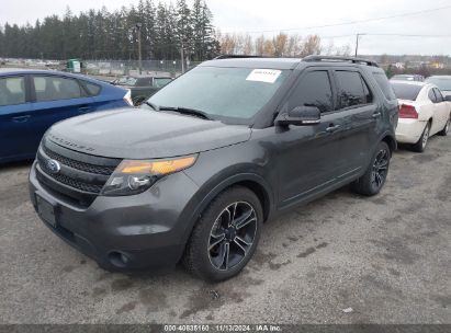 Lot #2995301103 2015 FORD EXPLORER SPORT