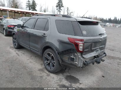 Lot #2995301103 2015 FORD EXPLORER SPORT