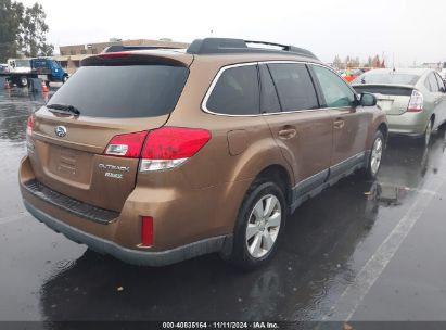 Lot #2992832043 2011 SUBARU OUTBACK 2.5I PREMIUM