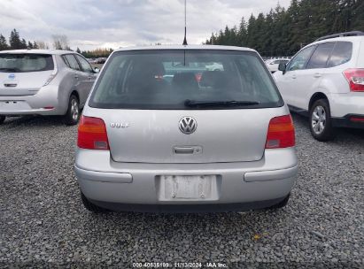 Lot #2995301105 2003 VOLKSWAGEN GOLF GLS 2.0L