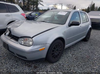 Lot #2995301105 2003 VOLKSWAGEN GOLF GLS 2.0L