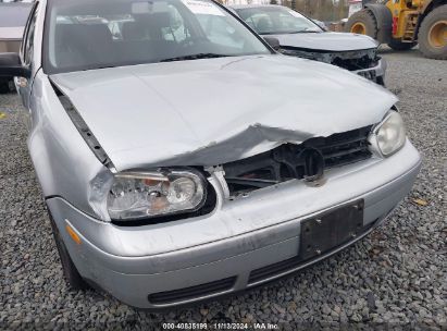 Lot #2995301105 2003 VOLKSWAGEN GOLF GLS 2.0L