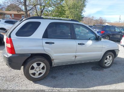 Lot #2995293871 2007 KIA SPORTAGE LX